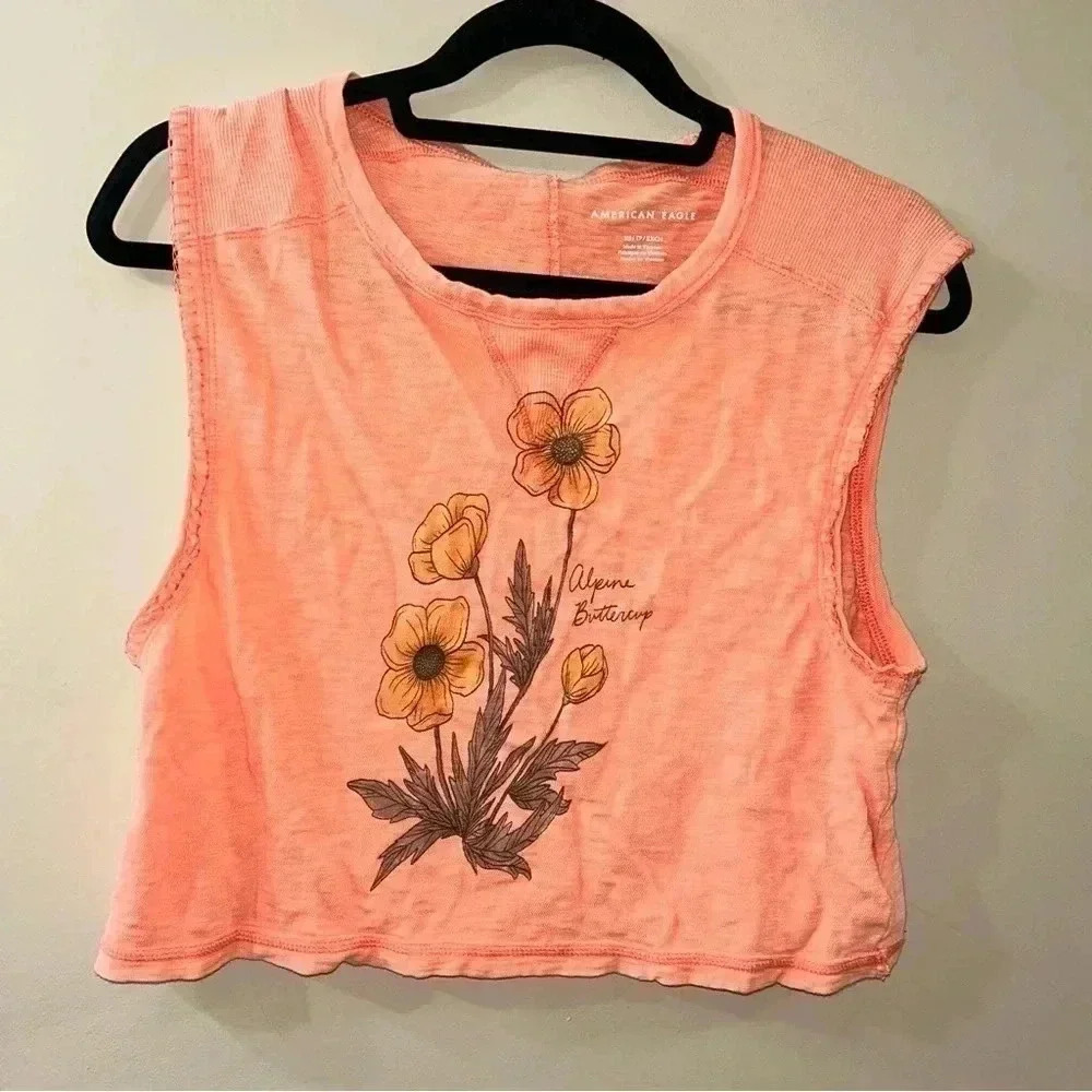 American Eagle Crop Tank